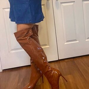 Guess Thigh High Carmel Boots